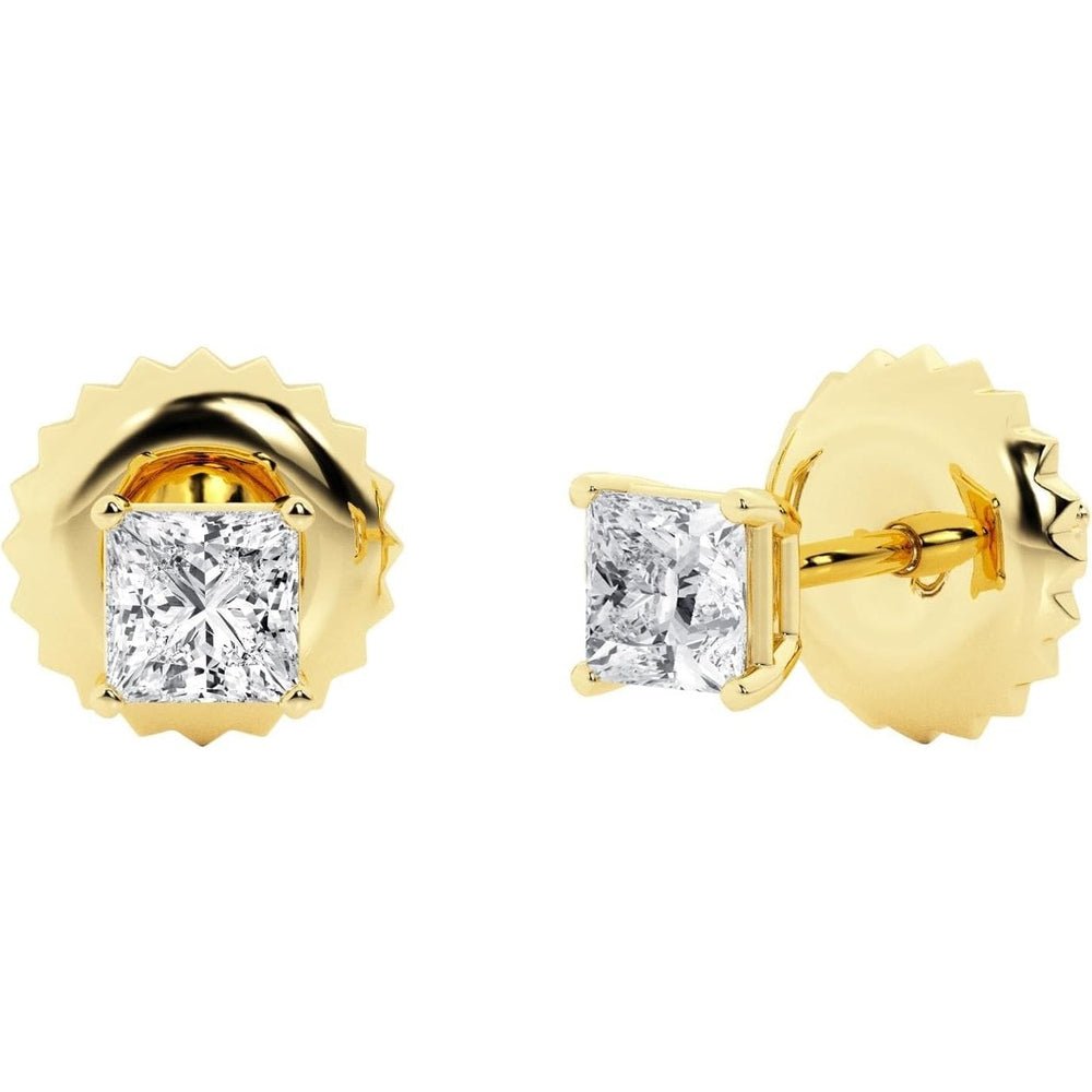 0.50–7 Carat Lab Grown Diamond Stud Earrings in 14K Gold - Future Jewelry