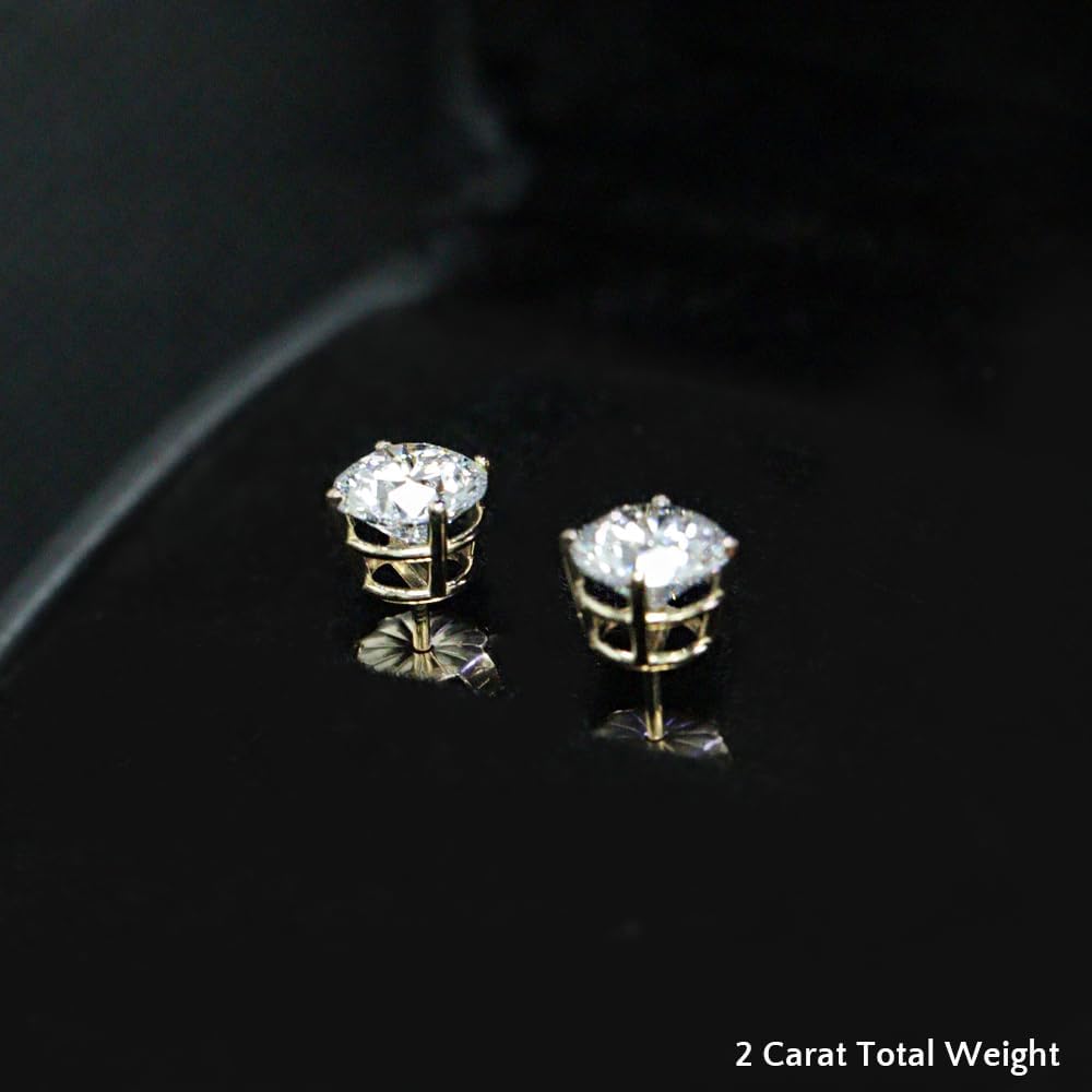 0.5–5 Carat Lab Grown Diamond Solitaire Ring in 14K Gold - Future Jewelry