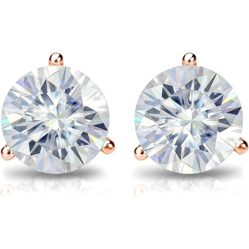 0.5–5 Carat Lab Grown Diamond Stud Earrings in 14K Gold - Future Jewelry