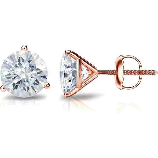 0.5–5 Carat Lab Grown Diamond Stud Earrings in 14K Gold - Future Jewelry