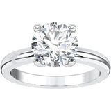3 Carat Lab Grown Diamond Stud Earrings, 14K Gold