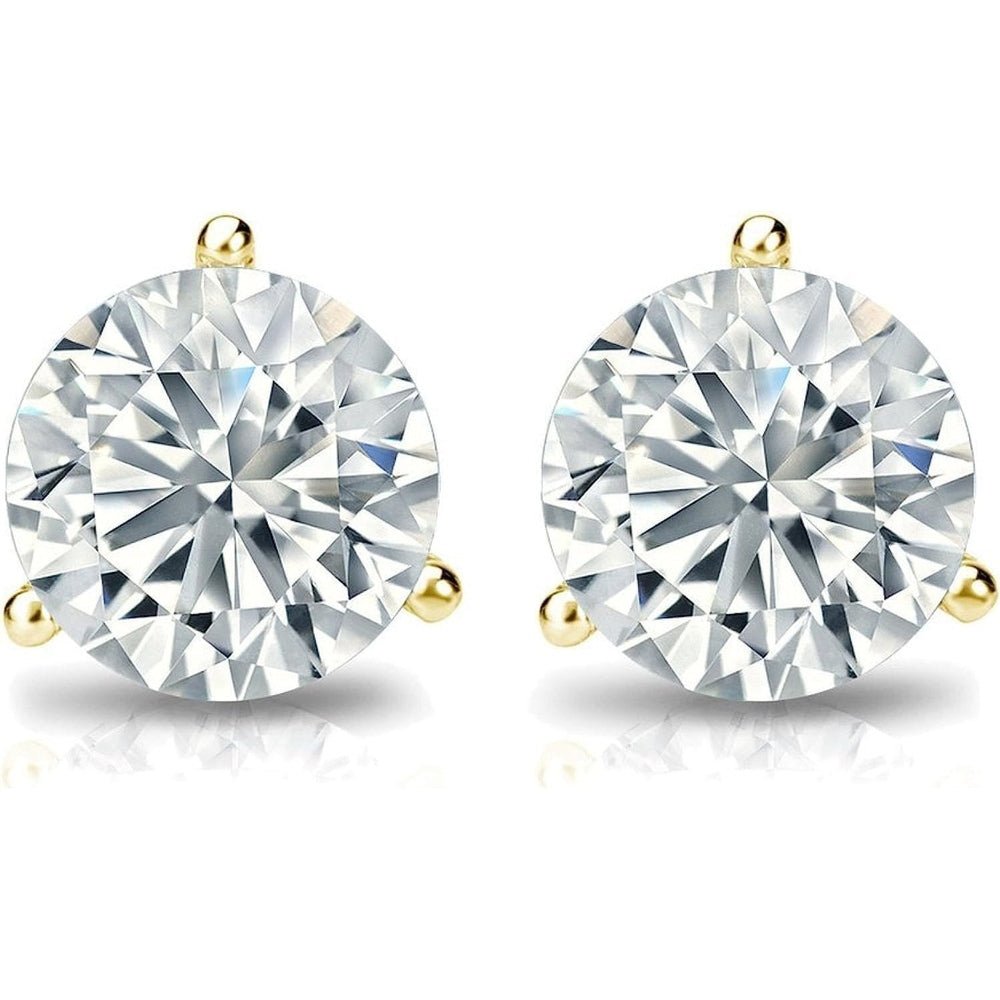 0.5–5 Carat Lab Grown Diamond Stud Earrings in 14K Gold - Future Jewelry
