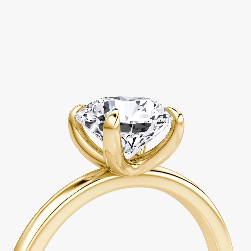 1 Carat Lab - Grown Diamond Engagement Ring in 18K Yellow Gold - Future Jewelry