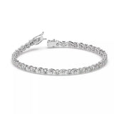 10 Carat Lab Grown Diamond Tennis Bracelet, White Gold