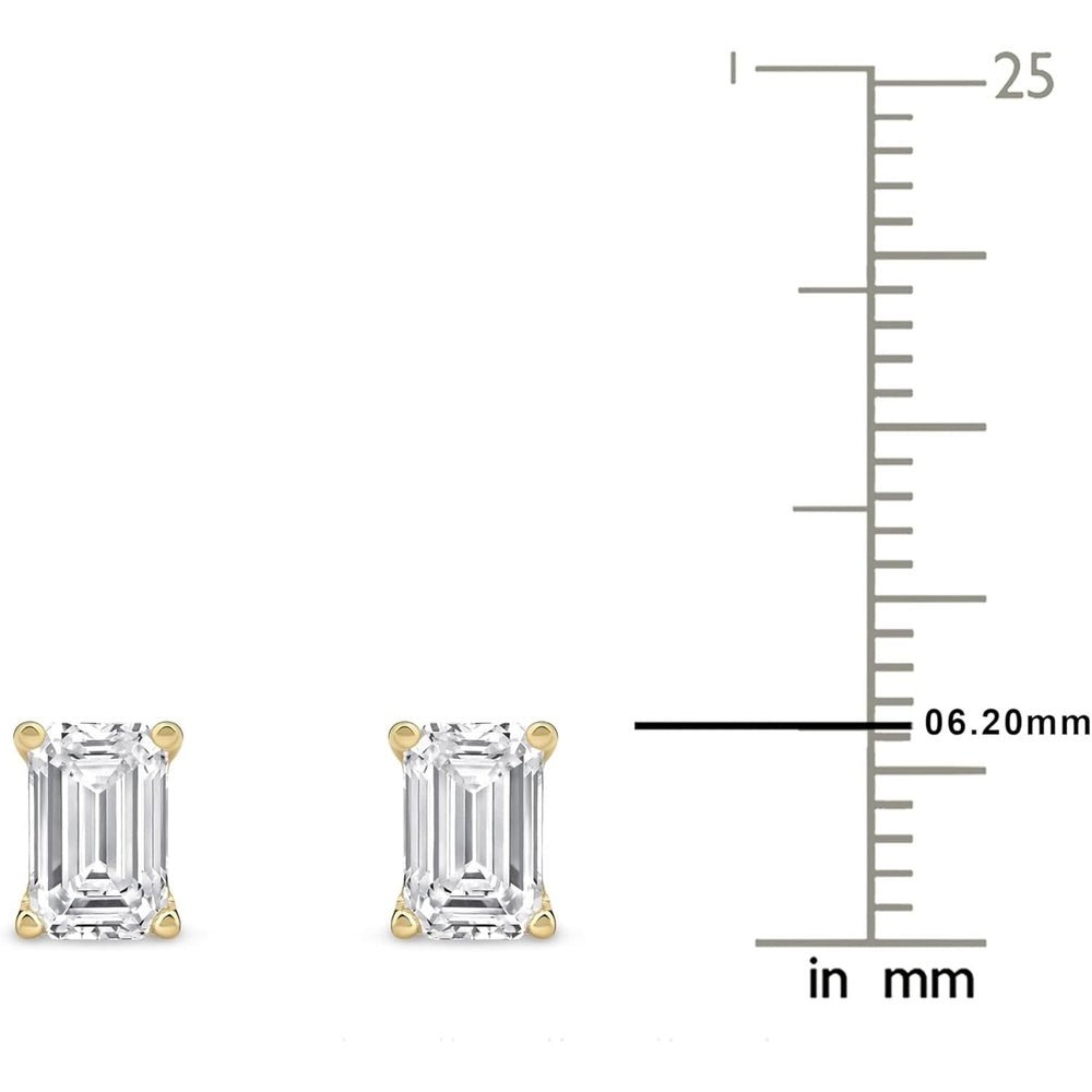 1.00 Carat Lab Grown Diamond Solitaire Stud Earrings - Future Jewelry