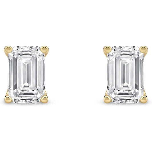 1.00 Carat Lab Grown Diamond Solitaire Stud Earrings - Future Jewelry