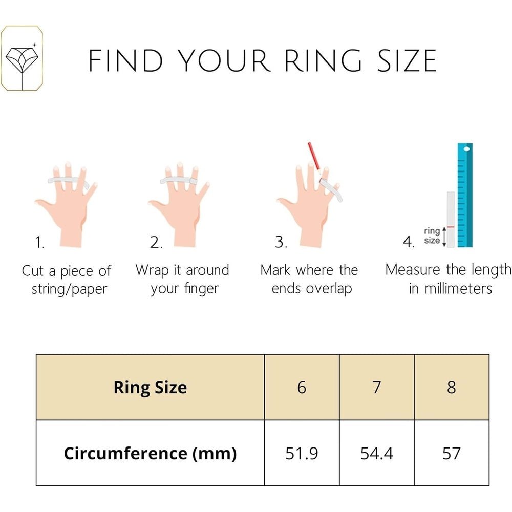 10K Yellow Gold Diamond Zig - Zag Ring | Hypoallergenic & Anti - Tarnishing Solid Gold Lab Grown Diamond Ring for Women in Size 6 - 8 - Future Jewelry