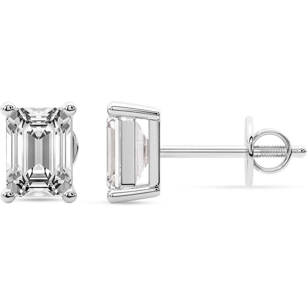 1–12 Carat Lab Grown Diamond Stud Earrings in 14K Gold - Future Jewelry