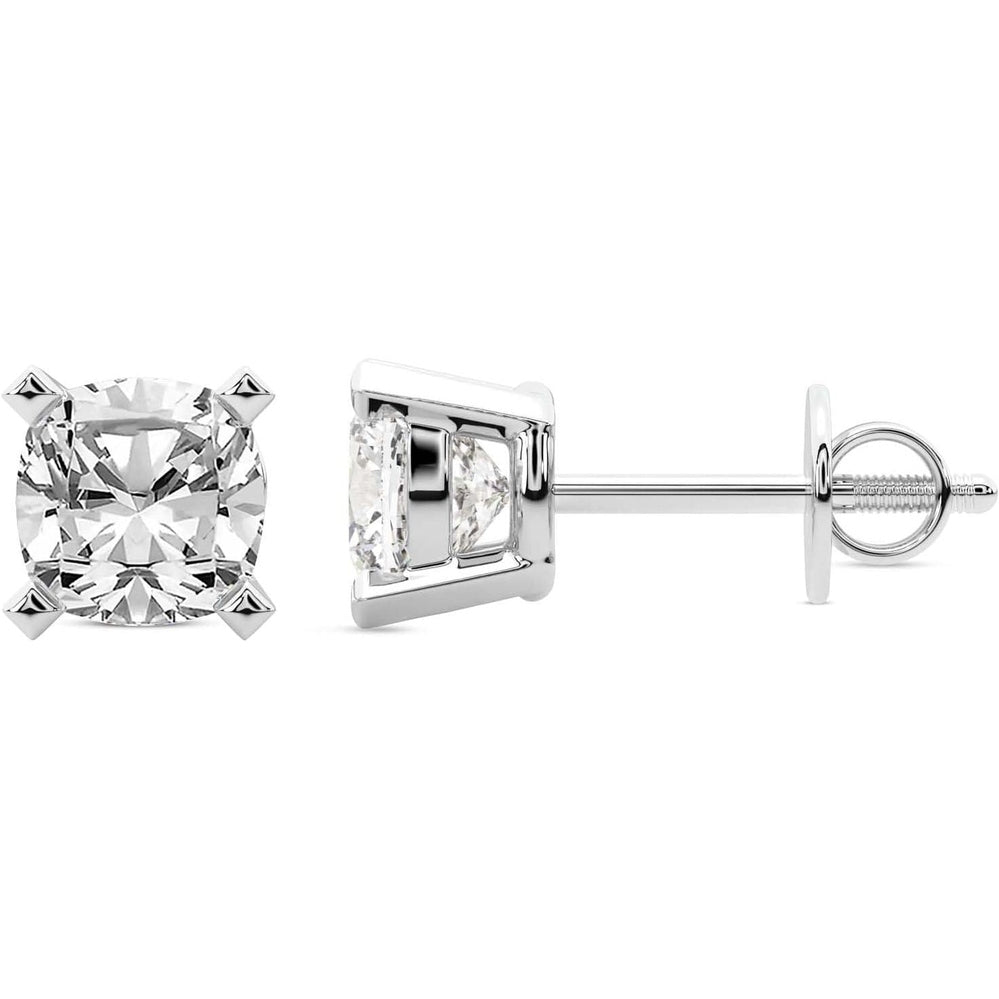 1–12 Carat Lab Grown Diamond Stud Earrings in 14K Gold - Future Jewelry