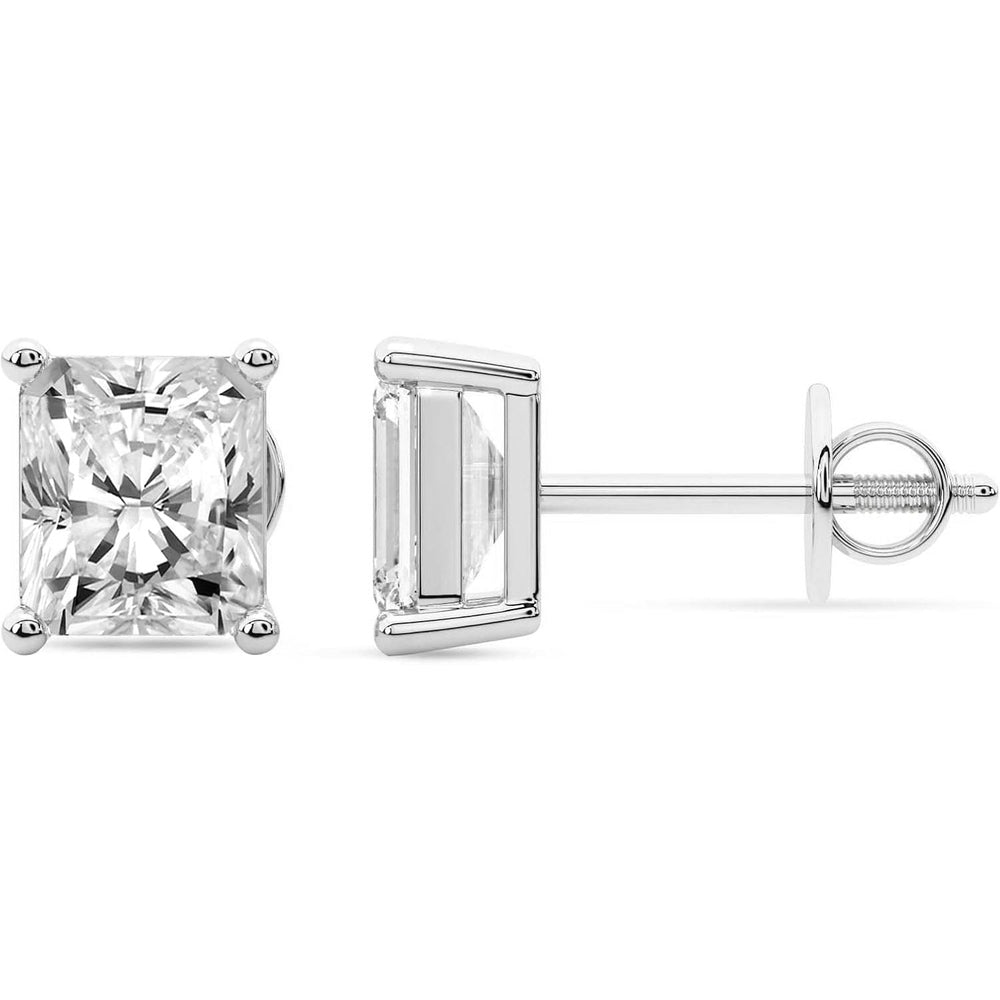 1–12 Carat Lab Grown Diamond Stud Earrings in 14K Gold - Future Jewelry
