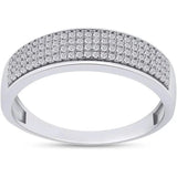 1/2 Carat Men's Lab Grown Diamond Band, 14K Gold