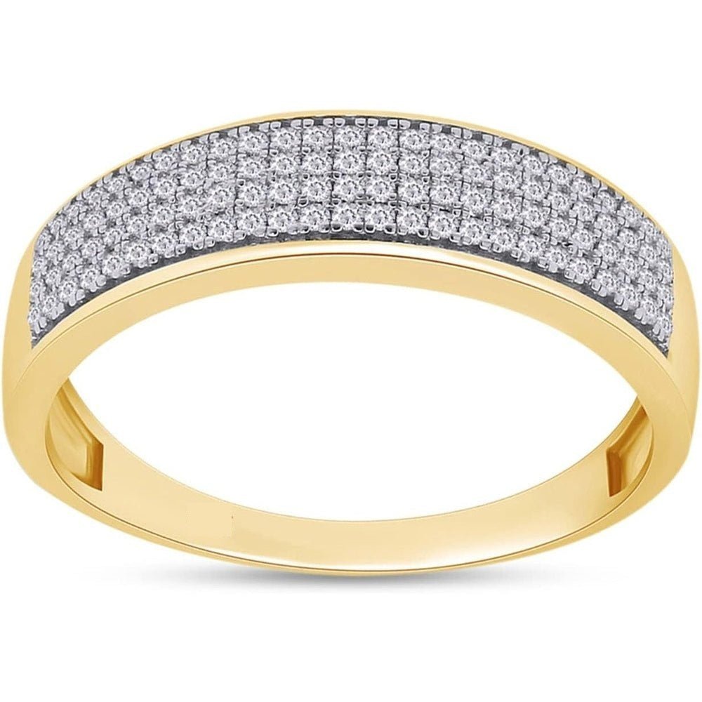 1/2 Carat Men’s Lab Grown Diamond Band in 14K Gold - Future Jewelry