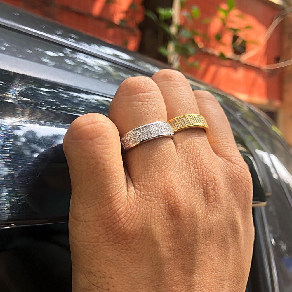 1/3 Carat Men’s Lab Grown Diamond Band in 14K Gold - Future Jewelry