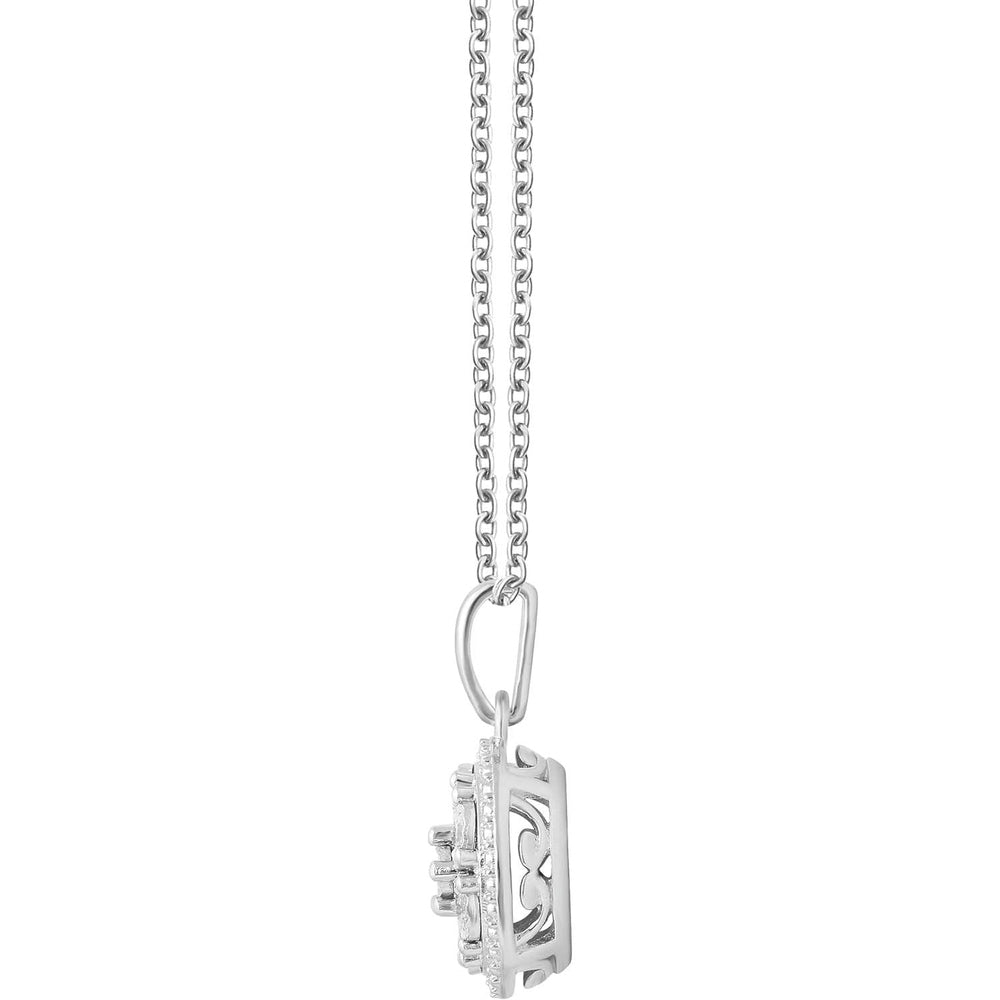 1/4 Carat Diamond Cluster Necklaces for Women | Round Lab - Grown Diamond Pendant |Fine Jewelry for Her - Future Jewelry