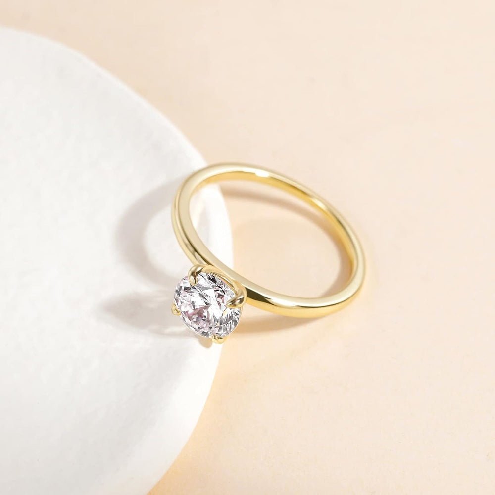 1.5 Carat Lab Grown Diamond Engagement Ring in Silver - Future Jewelry