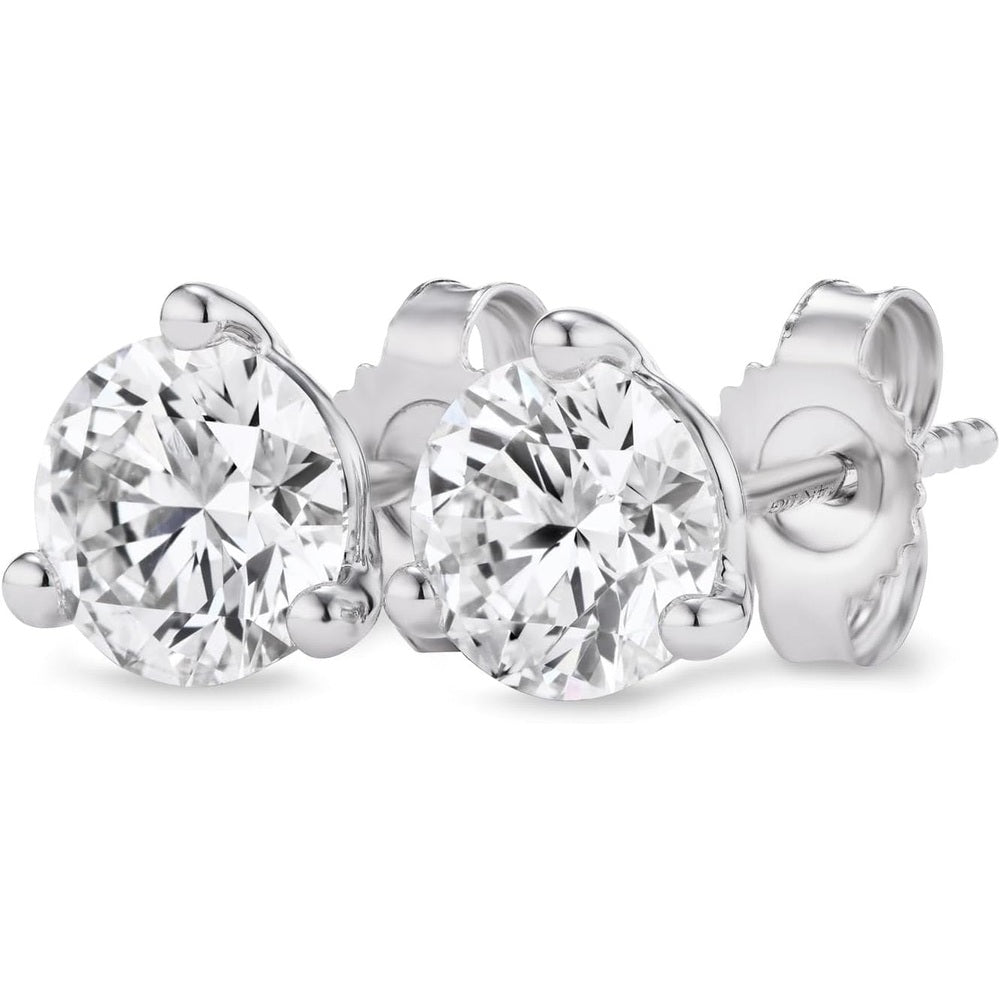 1.5–4 Carat Lab Grown Diamond Stud Earrings in 14K Gold - Future Jewelry