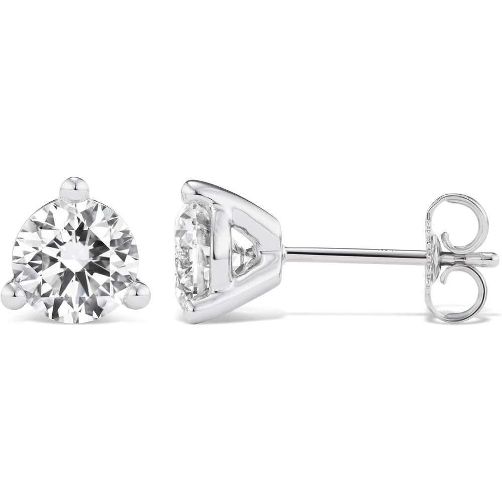 1.5–4 Carat Lab Grown Diamond Stud Earrings in 14K Gold - Future Jewelry