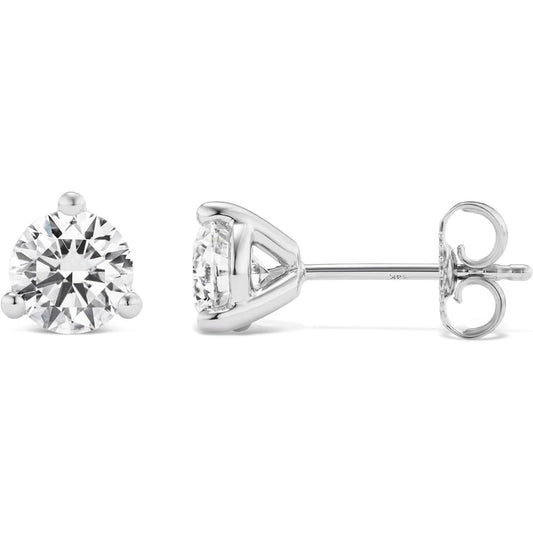 1.5–4 Carat Lab Grown Diamond Stud Earrings in 14K Gold - Future Jewelry