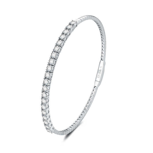 18K White Gold Lab Grown Diamond Tennis Bracelet - Future Jewelry