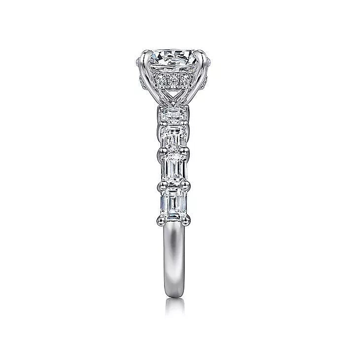 2.00 Carat Diamond Ring in 14K or 18K White Gold - Future Jewelry