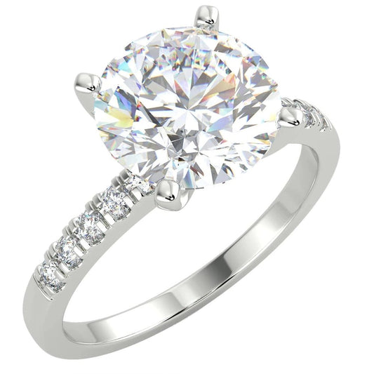 2.15 Carat Lab - Grown Diamond Engagement Ring in 14K White Gold - Future Jewelry