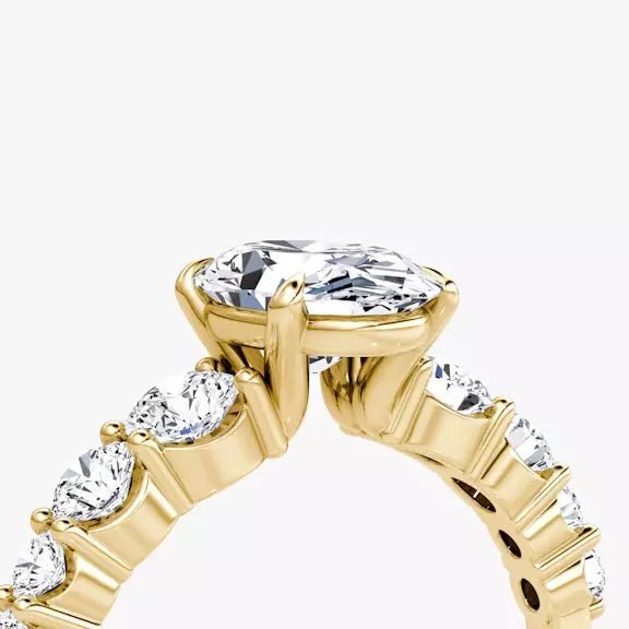 2.20 Carat Lab - Grown Diamond Engagement Ring in 14K Yellow Gold - Future Jewelry