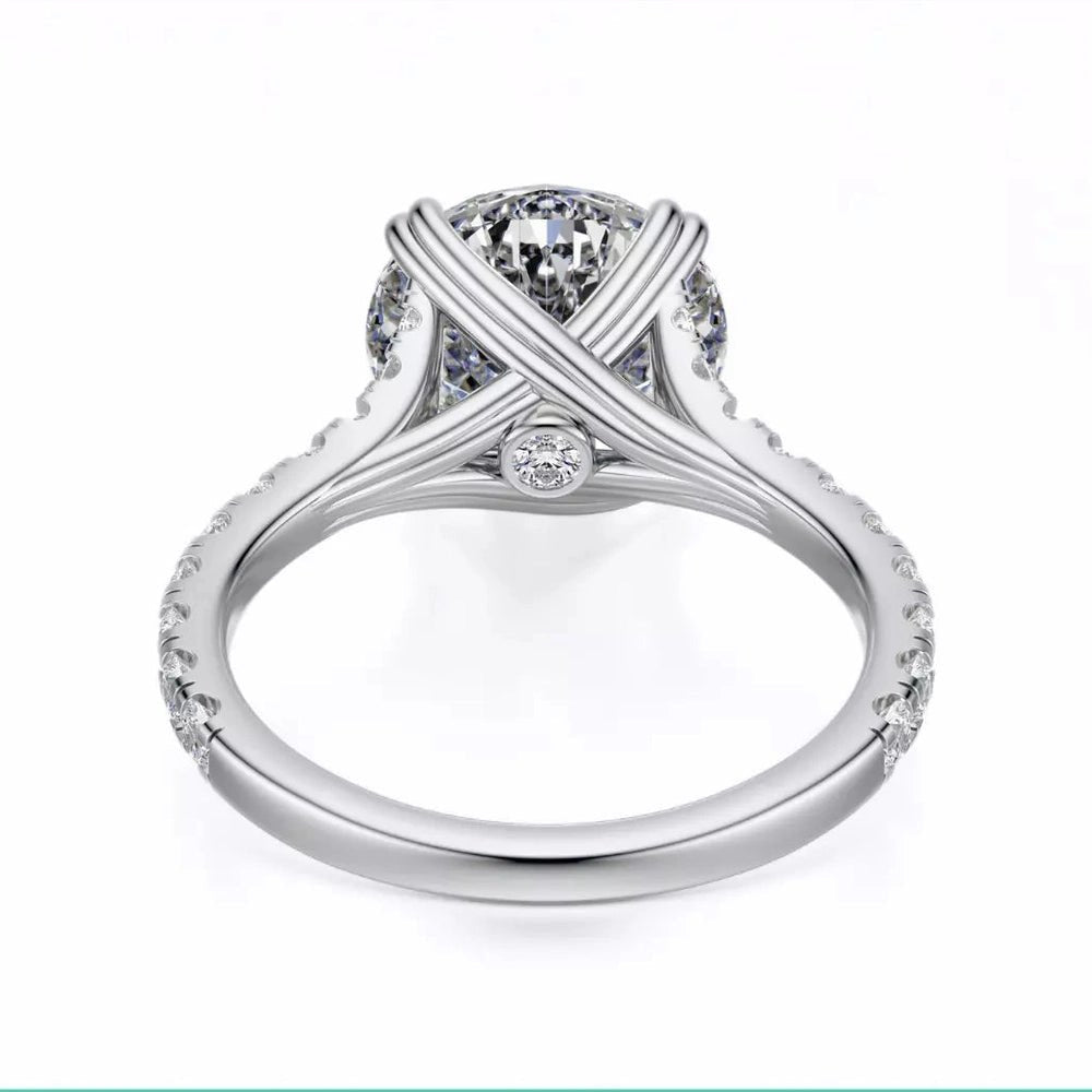 2.40 Carat Lab - Grown Diamond Engagement Ring in 14K White Gold - Future Jewelry
