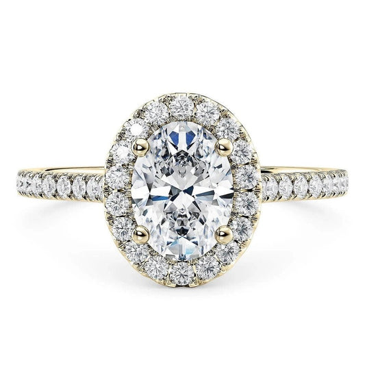 2.50 Carat Lab Grown Diamond Ring in 14K Yellow Gold - Future Jewelry