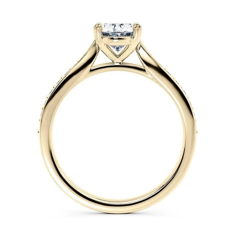2.50 Carat Lab Grown Diamond Ring in 14K Yellow Gold - Future Jewelry