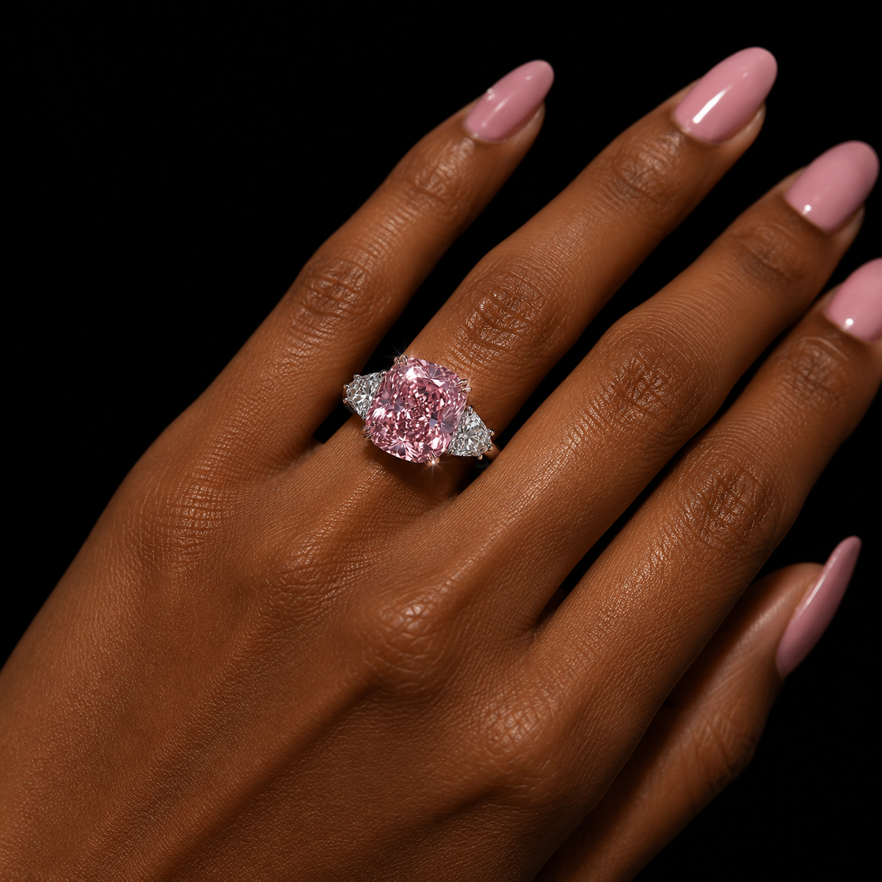 The Olympus Rainbow Sovereign Ring – Rare Rainbow LG Diamond Collector Ring – 1 of 150 Ever Made
