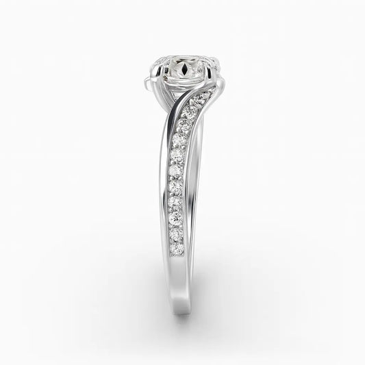 3 Carat Lab Diamond Ring in 18K Yellow Gold Future Jewelry