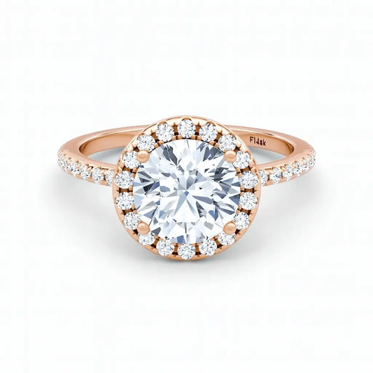 3 Carat Lab Diamond Ring in 18K Yellow Gold Future Jewelry