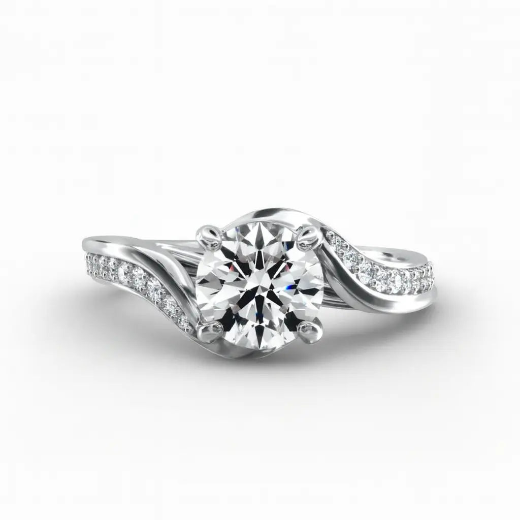 3 Carat Lab Diamond Ring in 18K Yellow Gold Future Jewelry