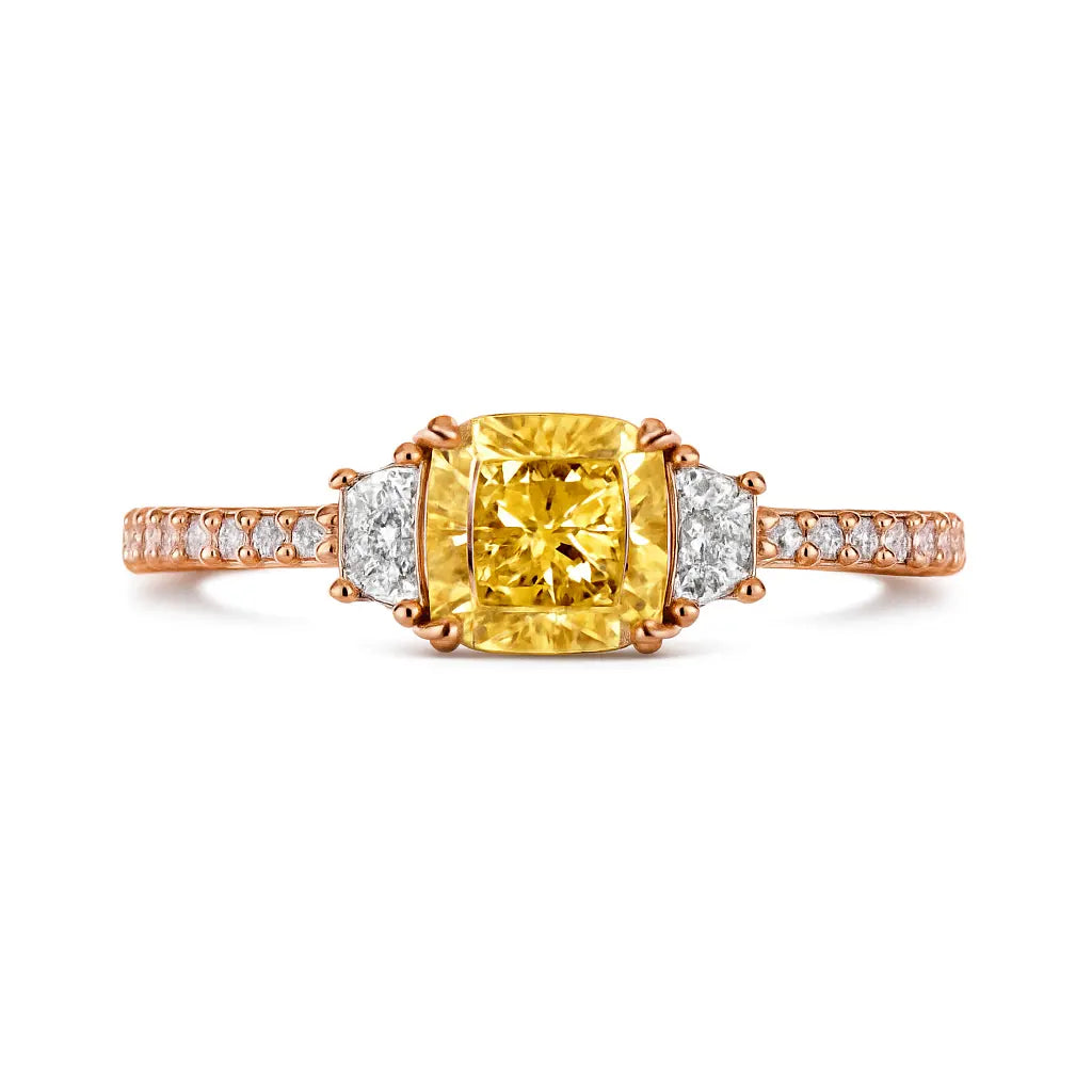 3 Carat Diamond Ring - Hero of Lab Grown Diamond Ring in 14K White Gold - Future Jewelry