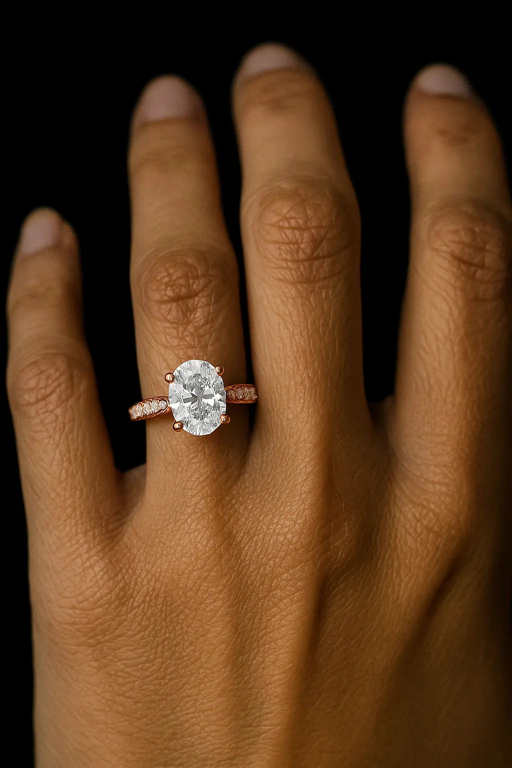 3 Carat Diamond Ring - Hero of Lab Grown Diamond Ring in 14K Yellow Gold - Future Jewelry
