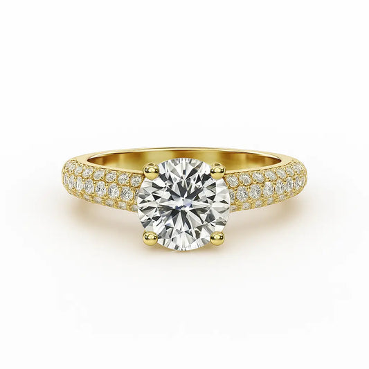 3 Carat Diamond Ring - Hero of Lab Grown Diamond Ring in 18K White Gold - Future Jewelry