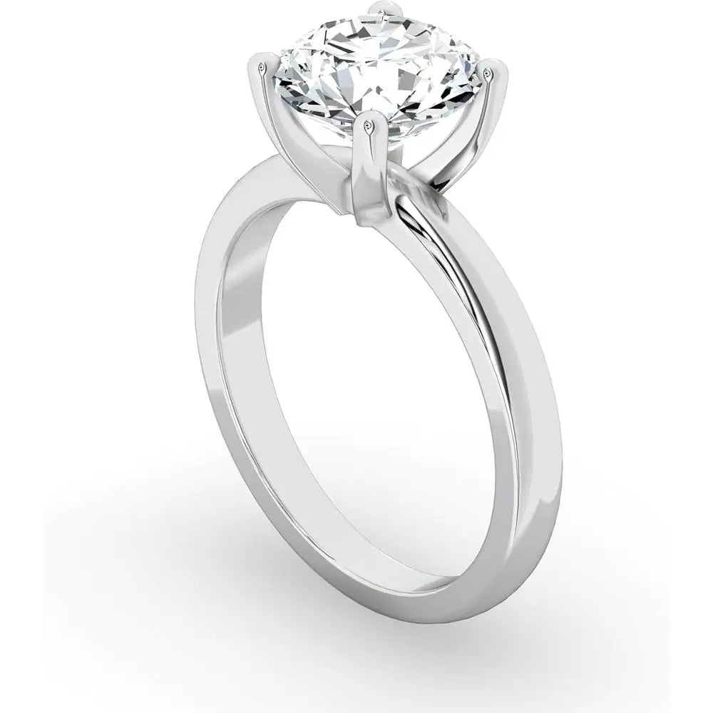 3 Carat Lab Grown Diamond Solitaire Engagement Ring - Future Jewelry