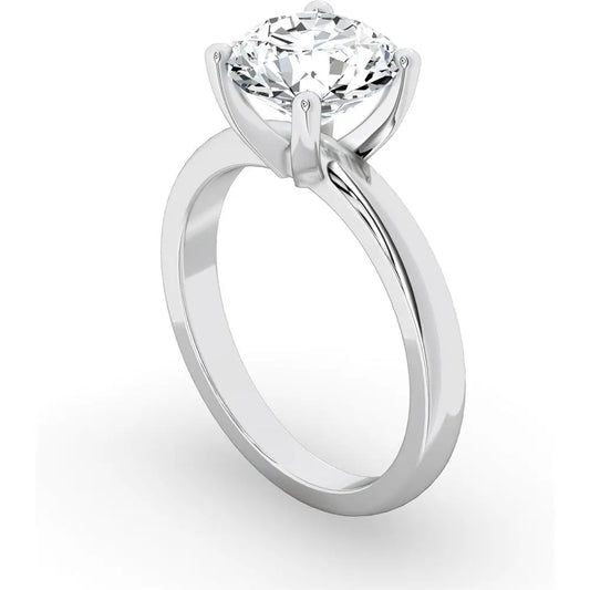 3 Carat Lab Grown Diamond Solitaire Engagement Ring - Future Jewelry