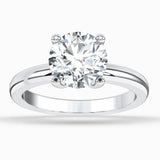 3 Carat Lab Grown Diamond Solitaire Engagement Ring