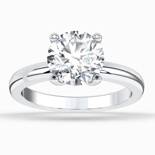 3 Carat Lab Grown Diamond Solitaire Engagement Ring - Future Jewelry