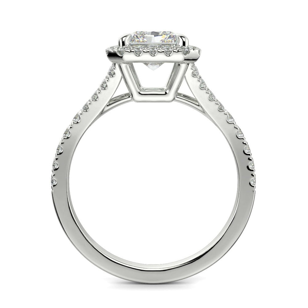 3.6 Carat Lab - Grown Diamond Engagement Ring in 14K White Gold - Future Jewelry