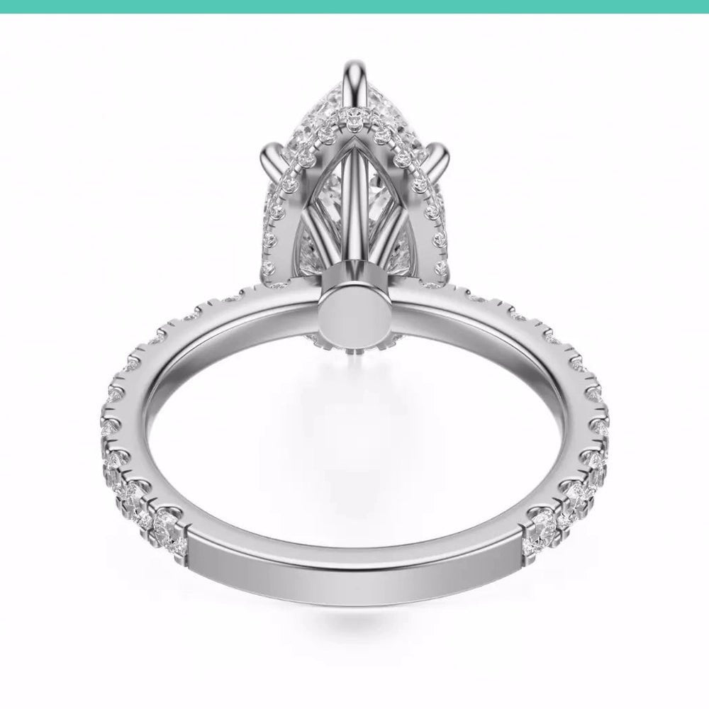 3.80 Carat Lab - Grown Diamond Engagement Ring in Platinum - Future Jewelry