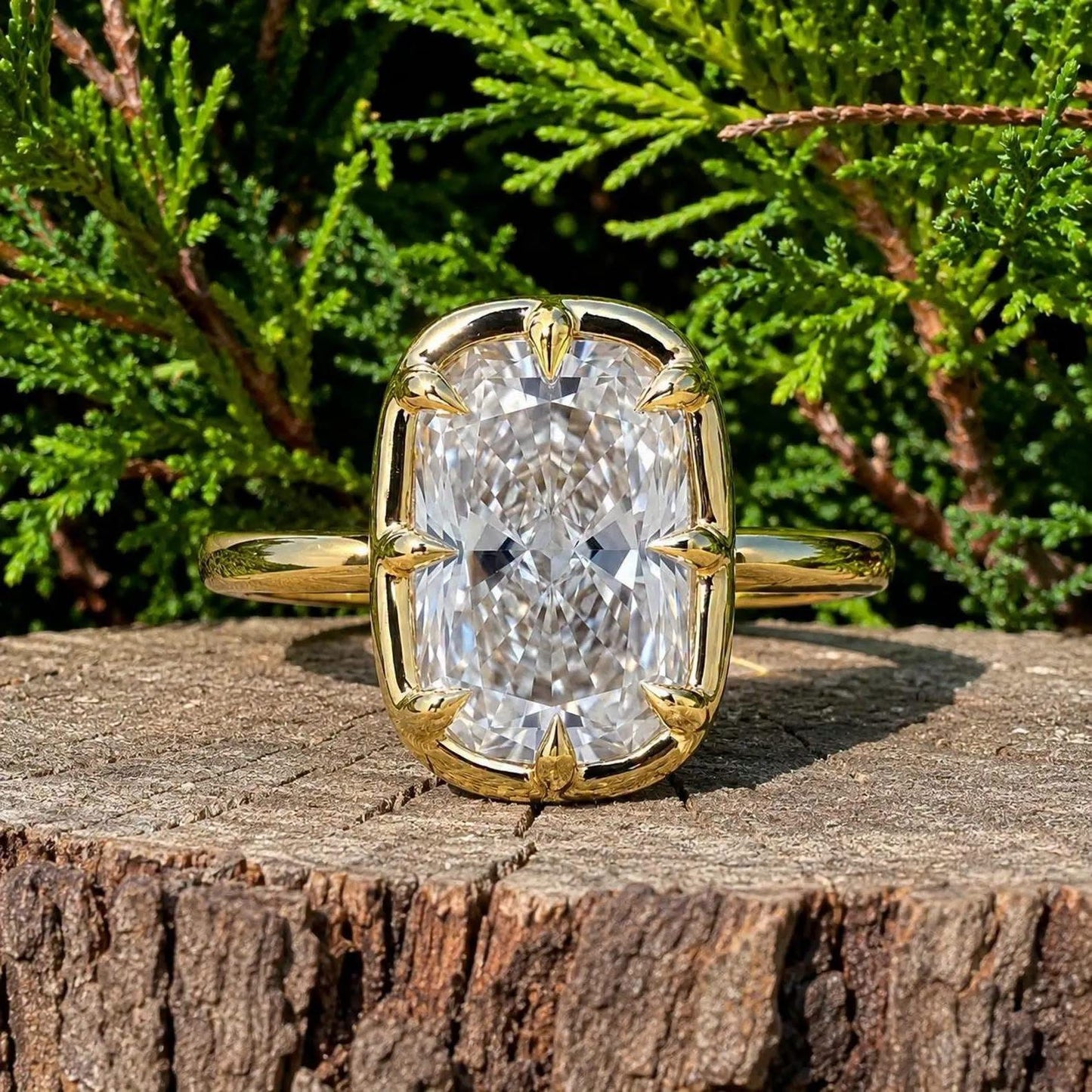 Future Jewelry™ 3 Carat Oval Lab Grown Diamond Ring in 14K Gold | F VS1 IGI Certified | Limited Edition 1 of 700