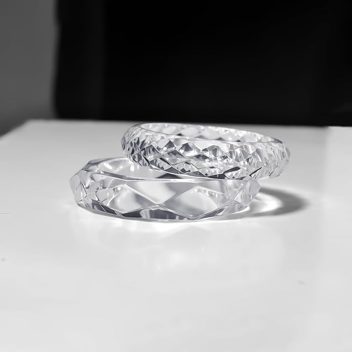 Solid Diamond Ring Band 6 Carats - 30 Carats, VS1, F Color by Future Jewelry and Partners