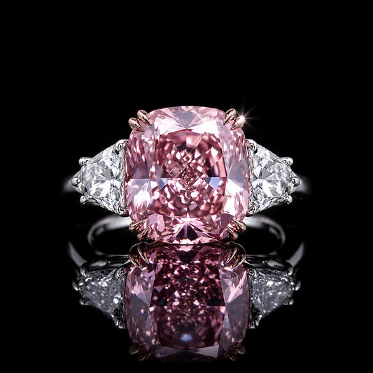 The Olympus Rainbow Sovereign Ring – Rare Rainbow LG Diamond Collector Ring – 1 of 150 Ever Made