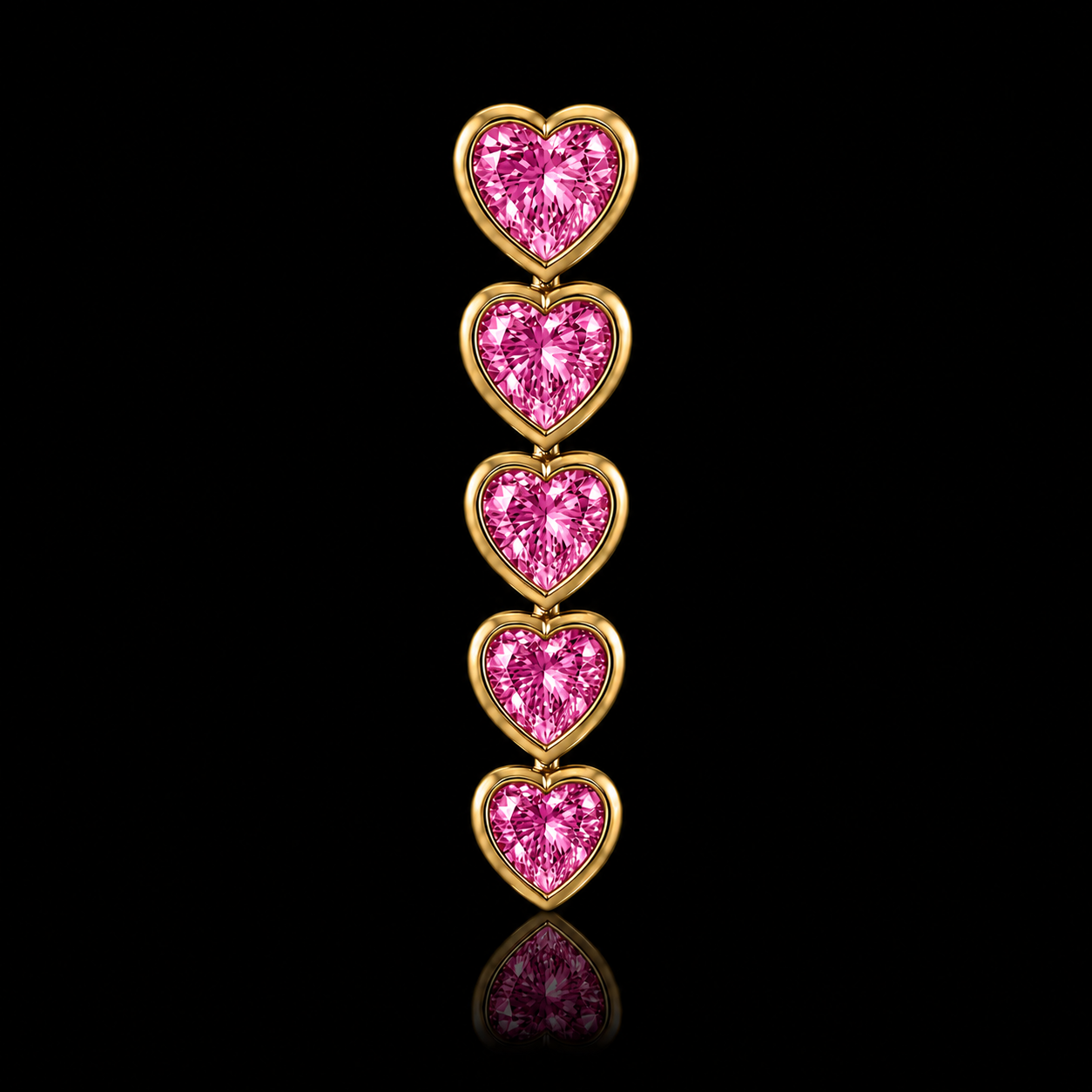 The Amore Heart Diamond Drops™ — Limited Edition, 1 of 300 Ever Made