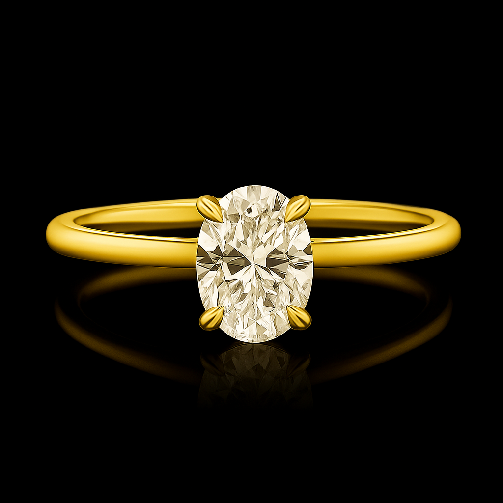 2.00 Carat Lab Grown Diamond Ring in 14K White Gold