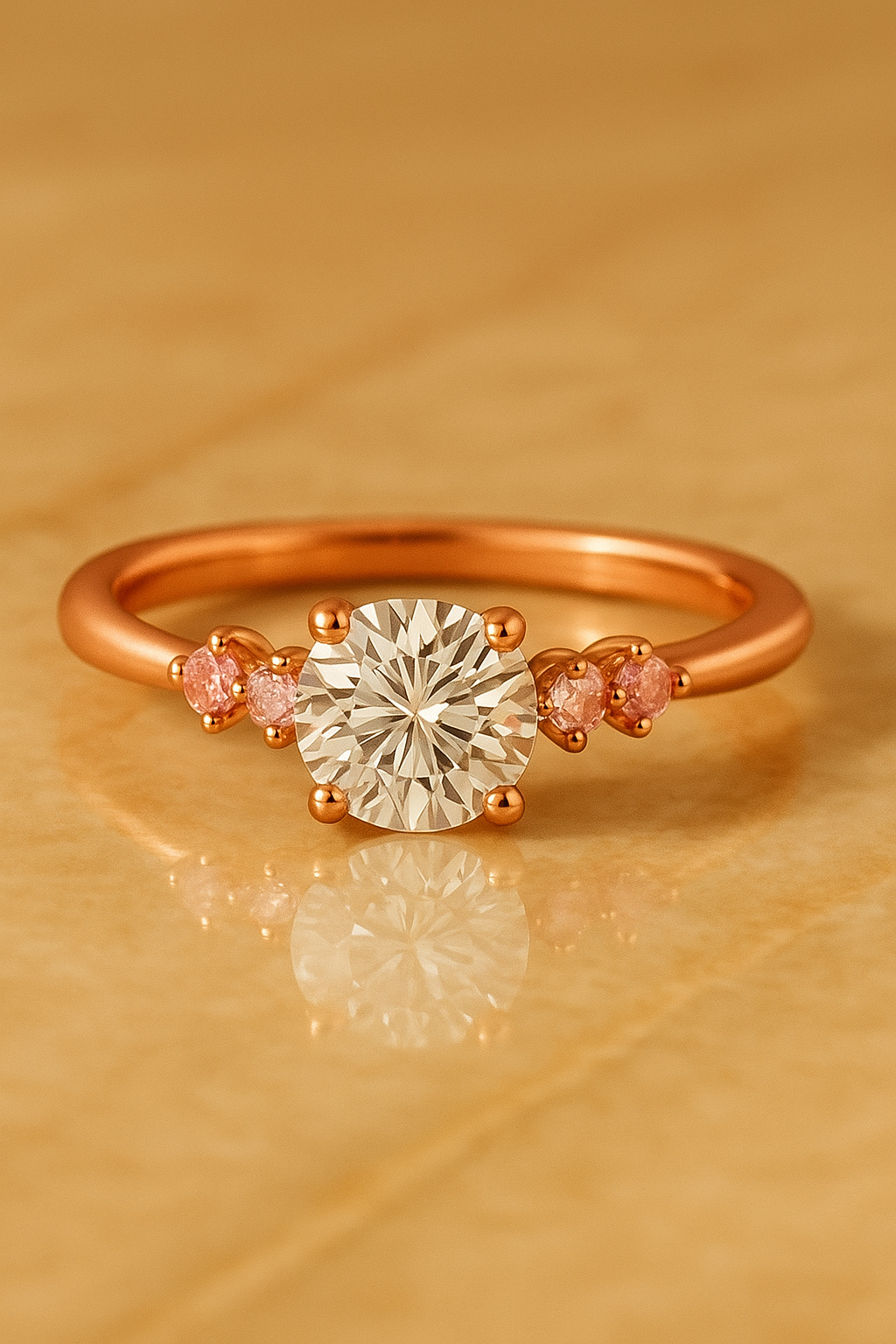 2 Carat Lab Diamond Engagement Ring in 14K Yellow Gold Future Jewelry