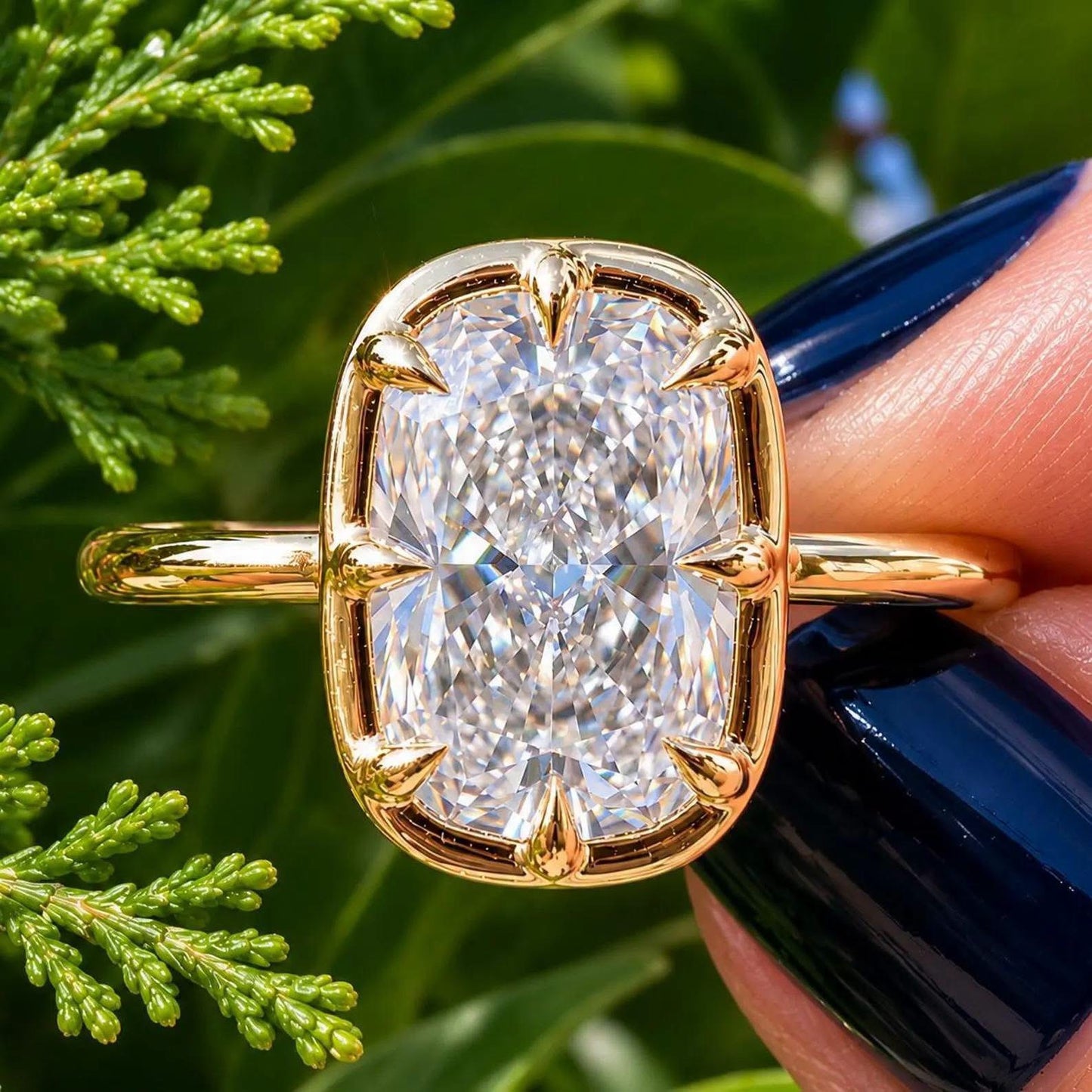 Future Jewelry™ 3 Carat Oval Lab Grown Diamond Ring in 14K Gold | F VS1 IGI Certified | Limited Edition 1 of 700