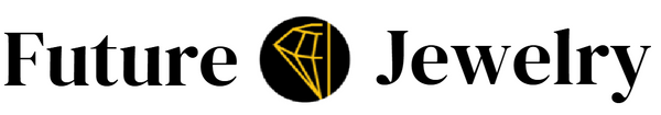 Logo of Future Jewelry with a black and gold design.